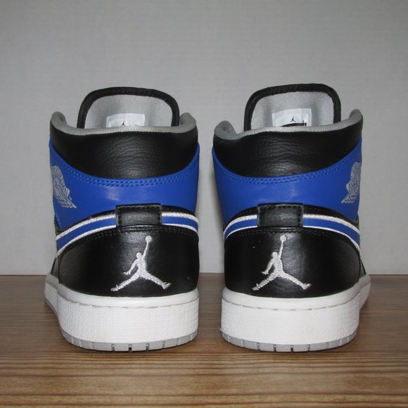 Air Jordan 1 Retro Mid Game Royal EXCELLENT CONDITION - Picture 4 of 8